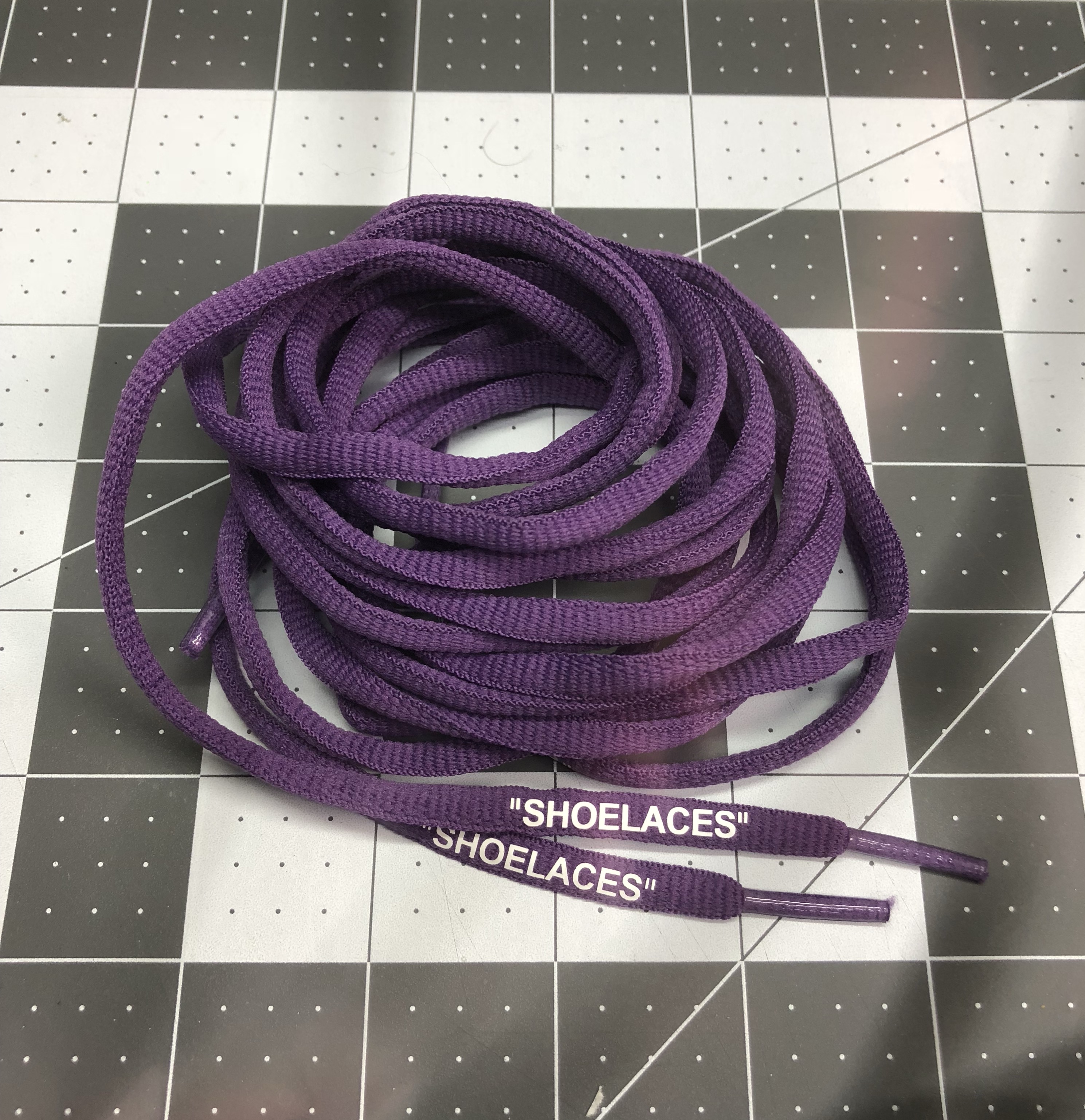 off white volt laces