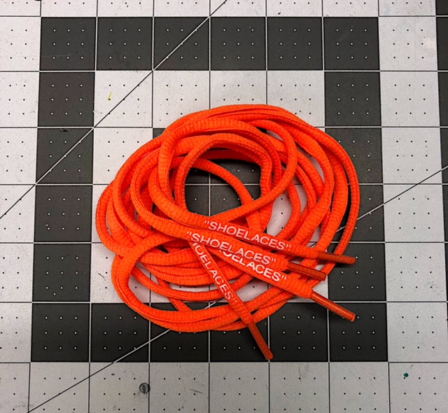 cream oval laces